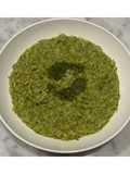 Risotto con panna e pesto di basilico e nocciole 🌱