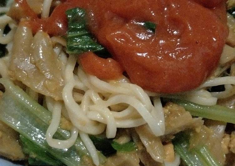 Resep Mie ayam jamur home made #beranibaking, Menggugah Selera