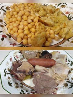 Una foto de Cocido madrileño