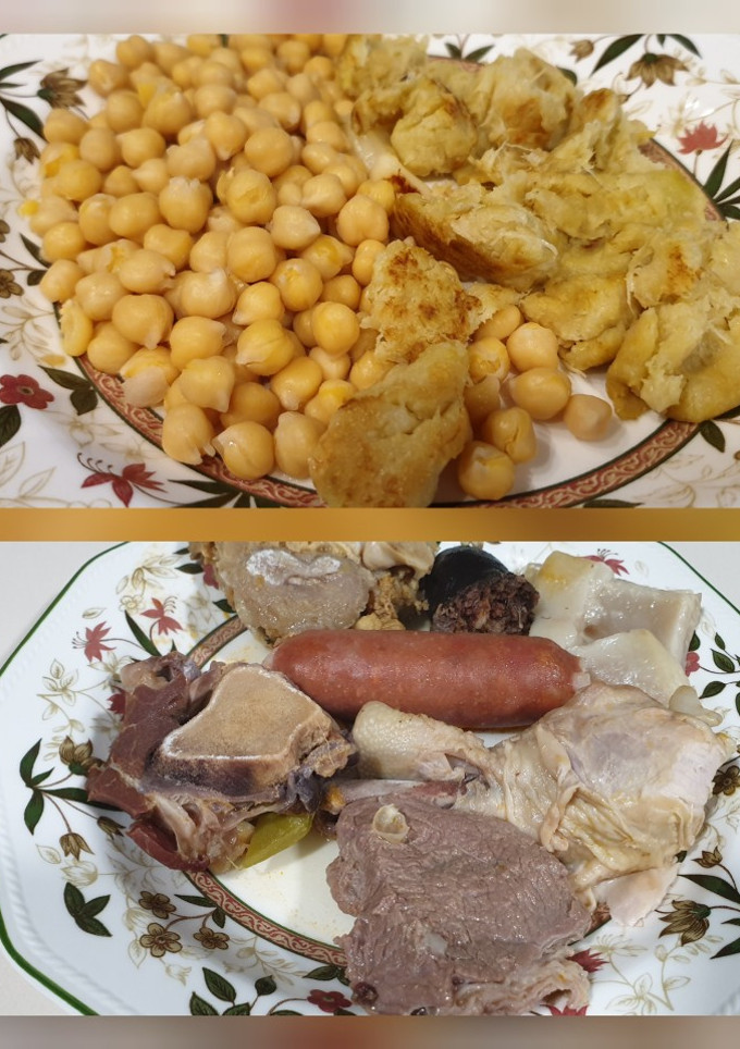Una foto de Cocido madrileño