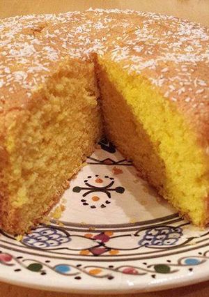 Una foto de Pastel de Calabaza y Coco