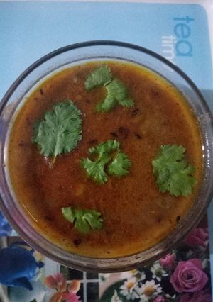 A picture of Ma-Chhole ki daal.