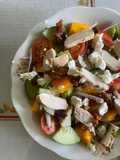 Honey mustard spring salad