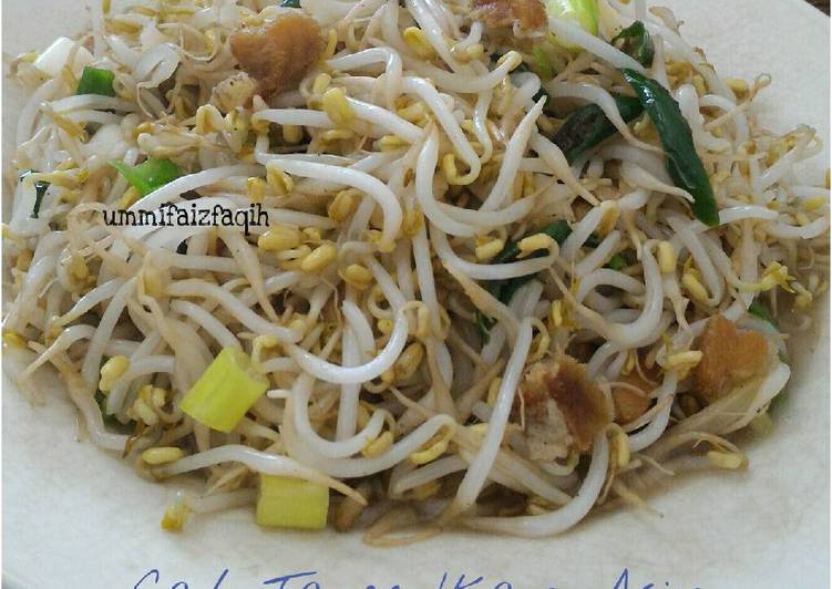 Resep Cah Taoge Ikan Asin, Enak