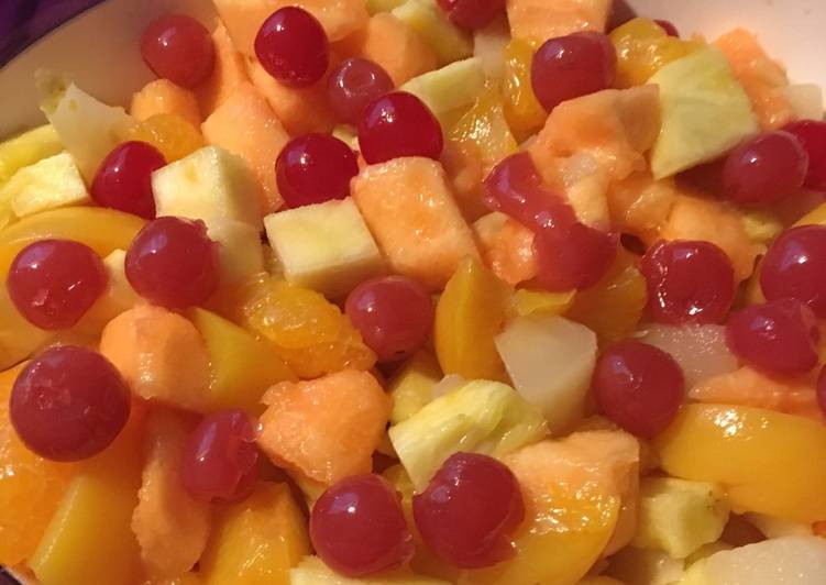 Ensalada de frutas tropicales