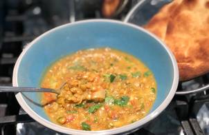 Cà ri đậu lăng (curry lentils)