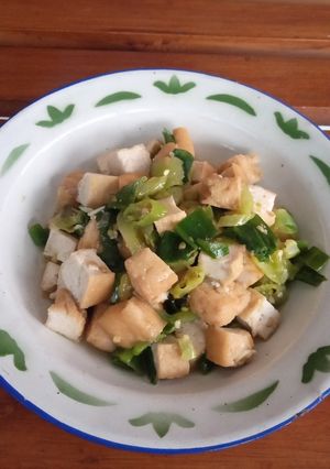 Foto resep Oseng Tahu ala anak kost