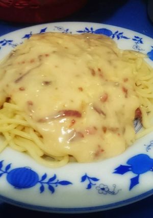 Foto resep Simple White Sauce Spaghetti #PR_Pasta