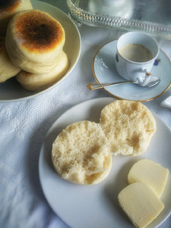 Foto principal de Muffins ingleses (panecillos sin horno)