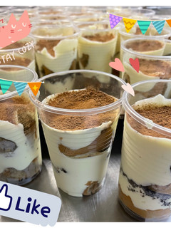 杯式-OREO脆粒堤拉米蘇蛋糕(低糖簡單版) 的食譜成品照片