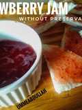 Strawberry jam without preservatives
