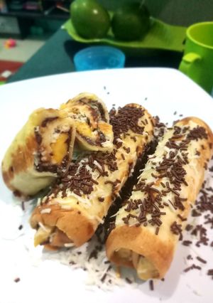 Foto resep Roti gulung pisang