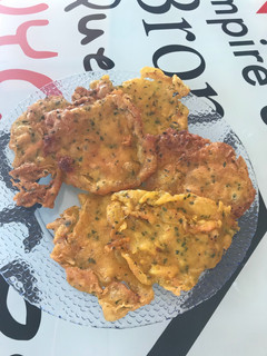 Una foto de Tortillas de camarones