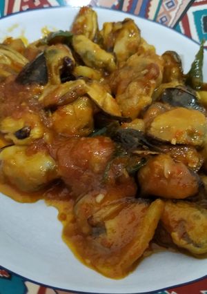 Foto resep Kerang Bumbu Merah