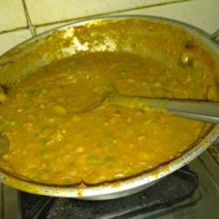A picture of Jain pav bhaji.
