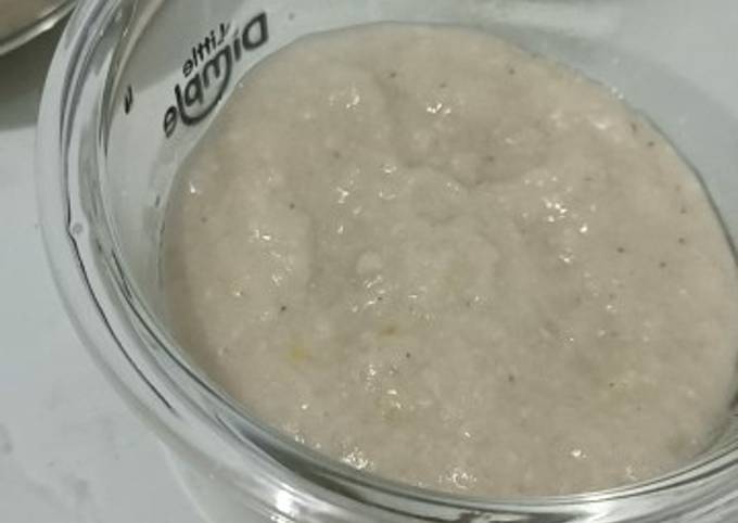 Bagaimana Membuat MPASI 6 BULAN (BUBUR LIWET) Anti Gagal