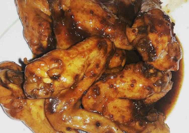 Sayap Ayam Kecap Simple