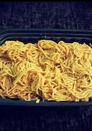 A picture of Chowmein Without Green Vegetables.