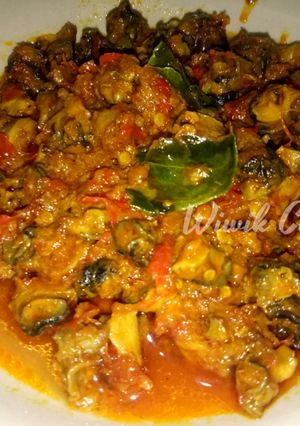 Foto resep Keong sawah sambal goreng pedas (kol sawah)