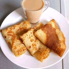 A picture of Home made pancake.