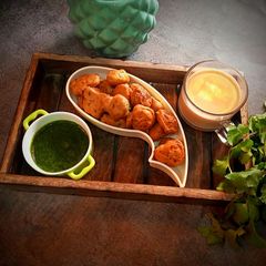 A picture of Leftover mixed veg pakore.