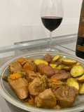Spezzatino “Pressure Cooker” e patate rosse al forno