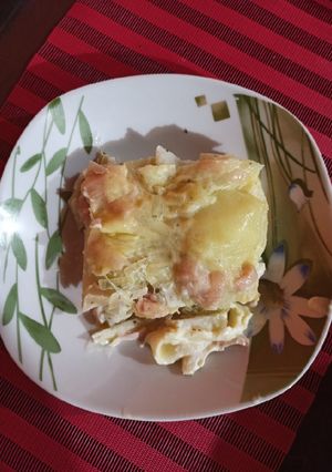 Una foto de Papas a la crema fácil y económico