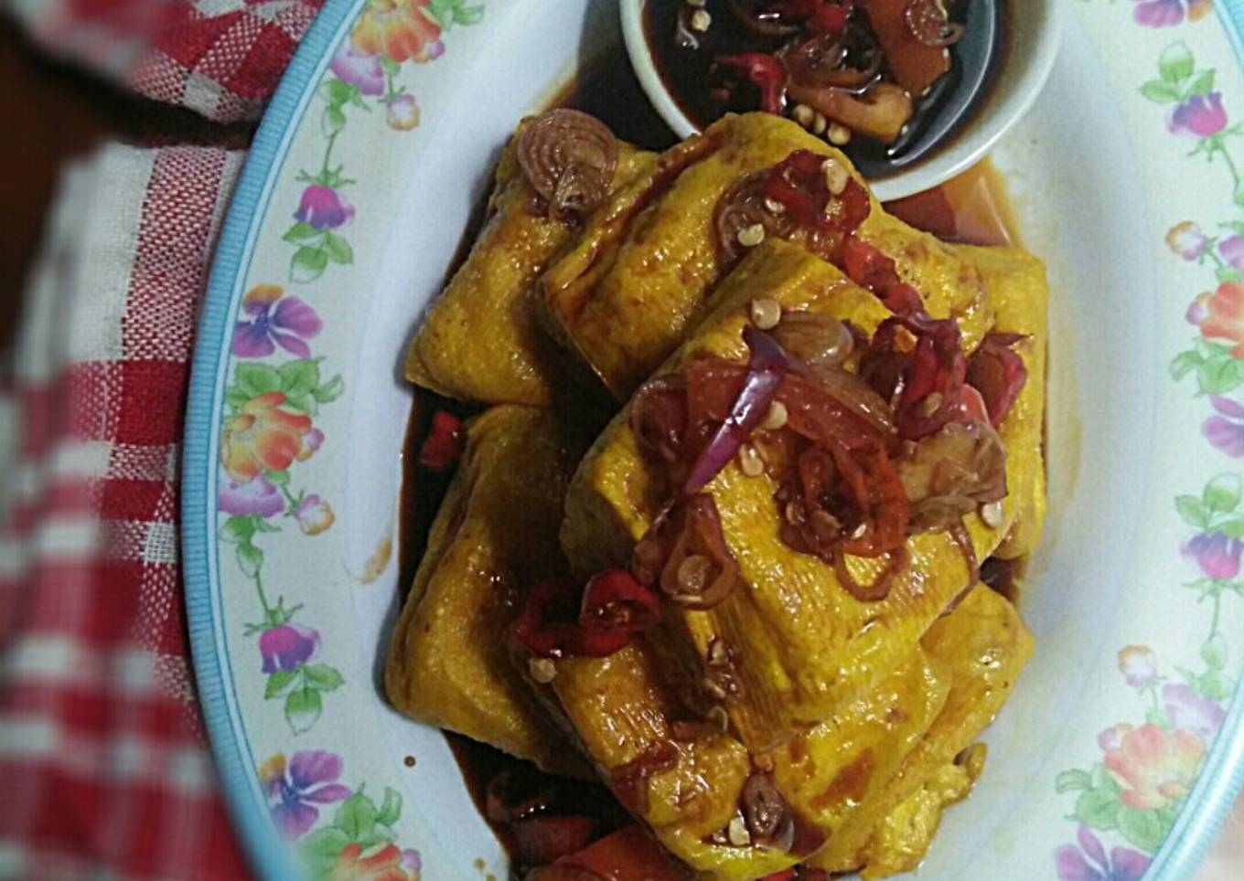 Tahu Goreng Sambal Kecap