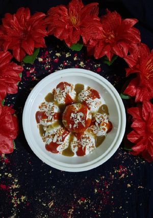 होली स्पेशल ड्राई फ्रूट्स दही बड़ा रेसिपी मुख्य फोटो