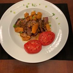 A picture of Duck L’orange.
