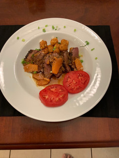 A picture of Duck L’orange.