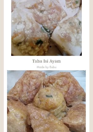 Foto resep Tahu isi Ayam