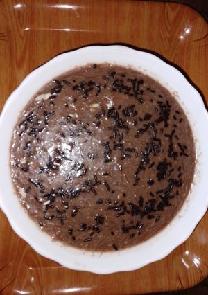 A picture of Chocolate kheer.