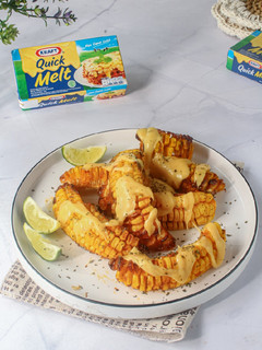 Foto resep 200. Cheesy Spicy Corn Ribs