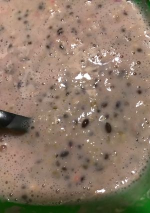 Una foto de Avena proteica con semillas