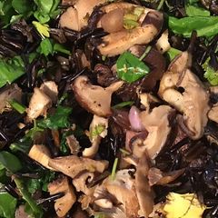 A picture of California Farm Wild Rice Mushroom Pilaf.