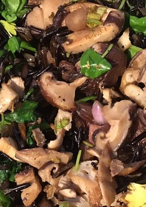 A picture of California Farm Wild Rice Mushroom Pilaf.