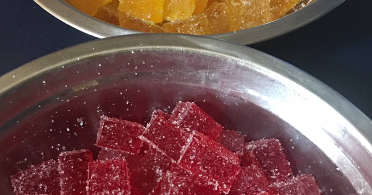 Gomitas de gelatina sin agregado de azúcar 🍭🍡 Receta de 💕Andrea 💕-  Cookpad