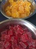 Gomitas de gelatina (con azúcar y light)