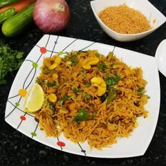 Vermicelli Upma A picture of Vermicelli Upma.