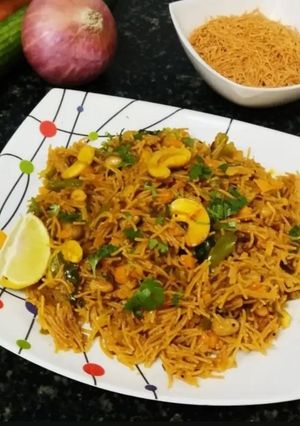 A picture of Vermicelli Upma.