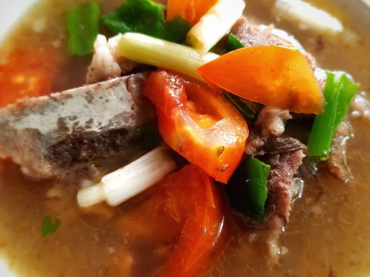 Langkah Mudah untuk Membuat Resep Sop tulang sapi (super simple) yang Menggugah Selera Anti Ribet, Lezat Sekali