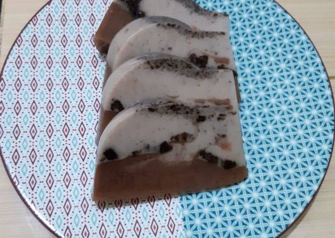 Puding Oreo Milo