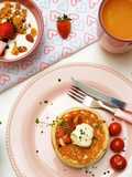 PANCAKE salgada, já experimentou? #lowcarb #zerogluten #0lactose