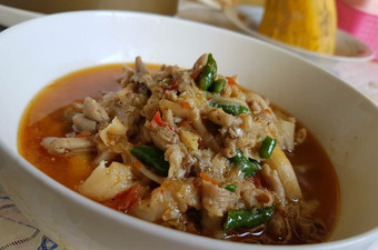 Bagaimana Membuat Rica Jamur tiram pedas dengan usus ayam Ekonomis Untuk Dijual