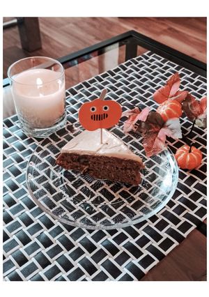 Una foto de Pumpkin Cake. Tarta de Halloween de Calabaza 🎃