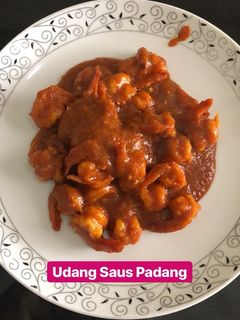 Foto resep Udang Saus Padang