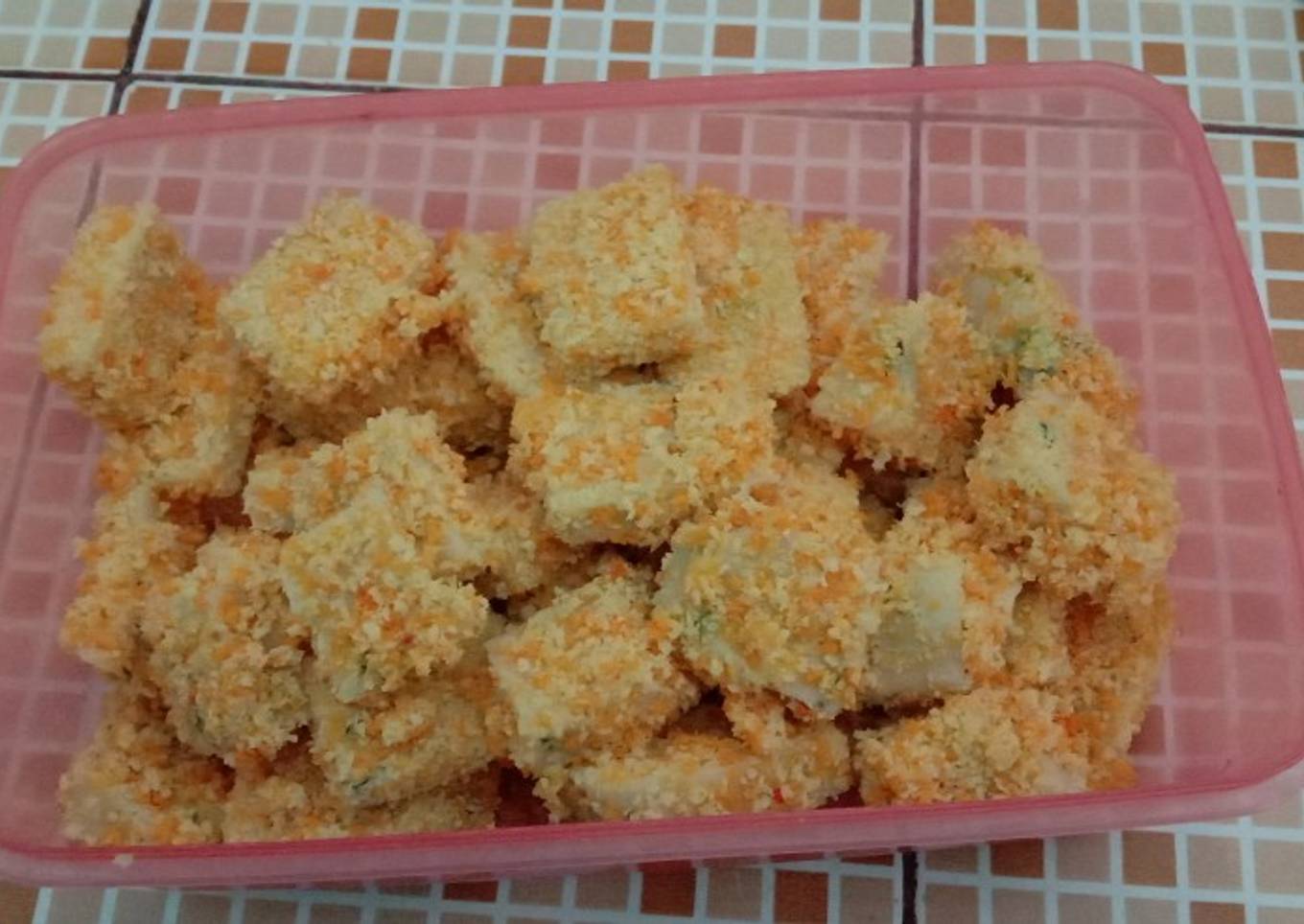 Nugget ayam wortel keju