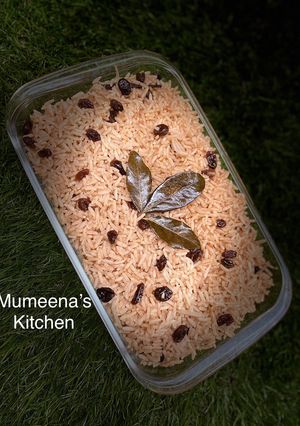 A picture of Cinnamon rice.