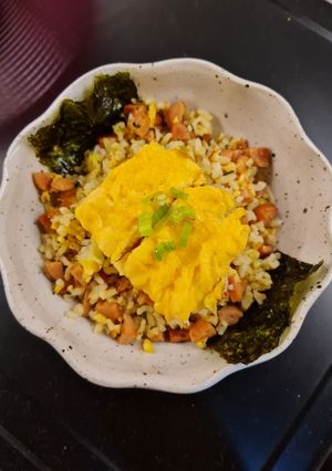 Foto resep Nasi goreng ala korea menu anak